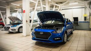 Техобслуживание Hyundai Solaris